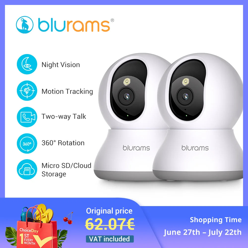 2K Indoor Security Camera