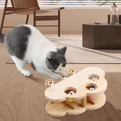 Whack-a-Mole Cat Toy