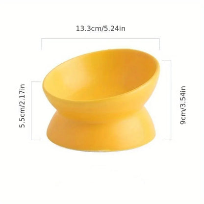 Ceramic Raised Cat Bowl