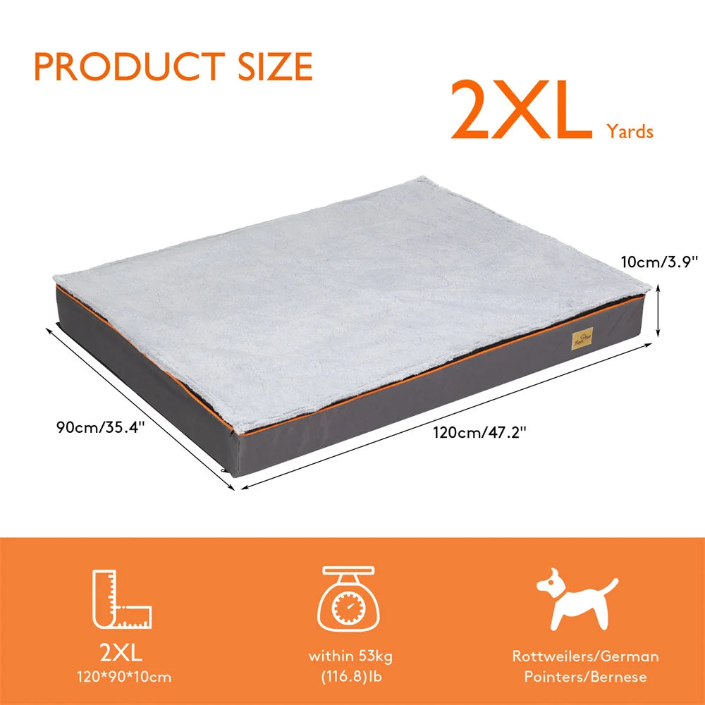 Orthopedic Memory Foam Dog Bed