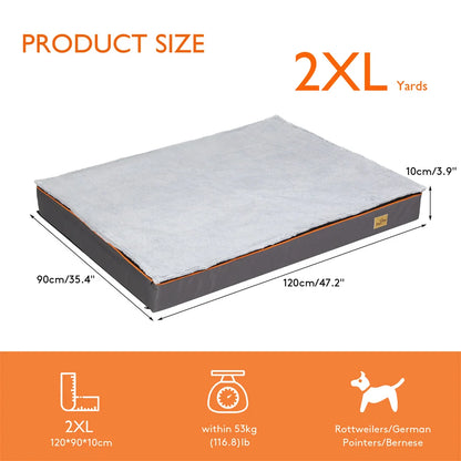 Orthopedic Memory Foam Dog Bed