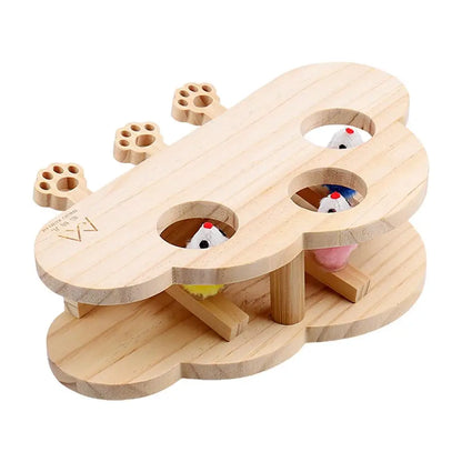 Whack-a-Mole Cat Toy