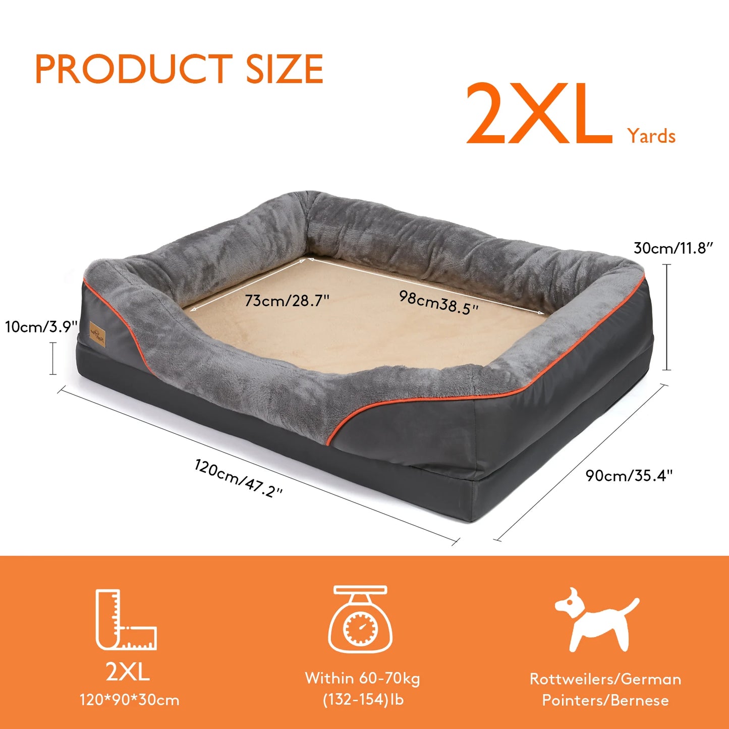 Orthopedic Dog Sofa Bed