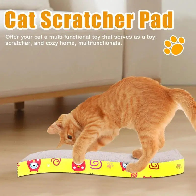 Wooden Cat Scratcher Board