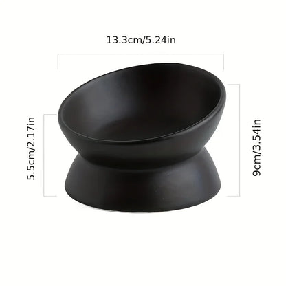 Ceramic Raised Cat Bowl