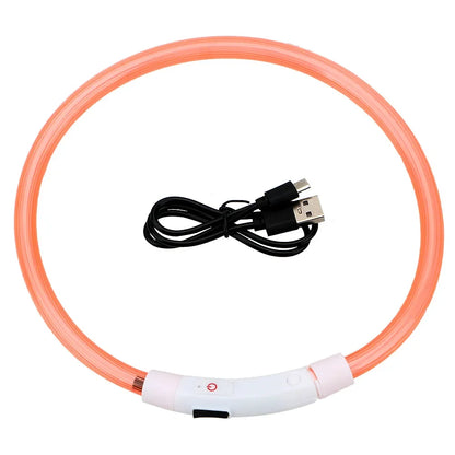 LED USB Dog Collar