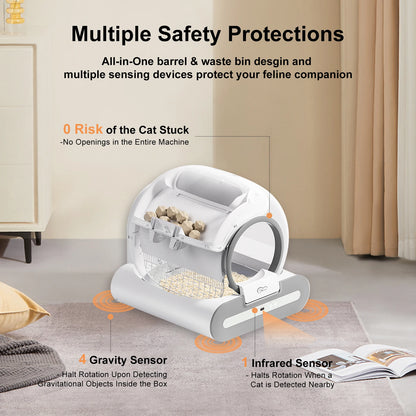 Smart Self-Cleaning Litter Box