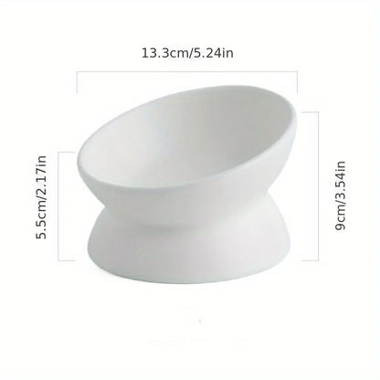 Ceramic Raised Cat Bowl