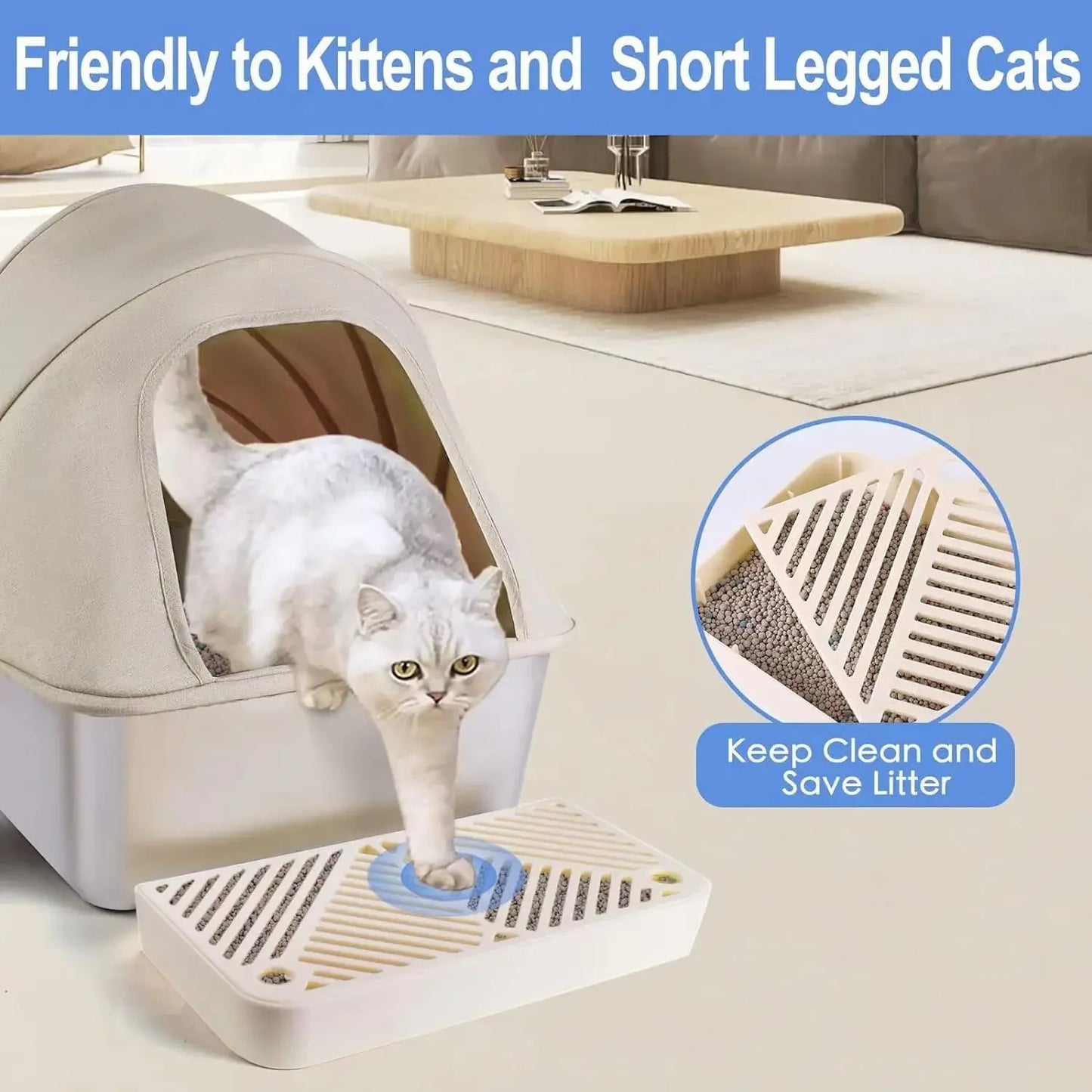 XL Enclosed Litter Box