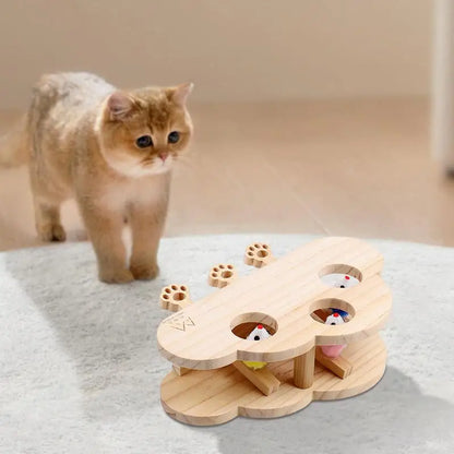 Whack-a-Mole Cat Toy