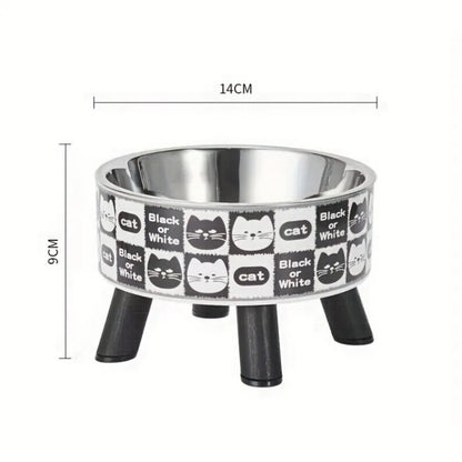Elevated Cat Food Bowl