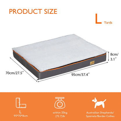 Orthopedic Memory Foam Dog Bed